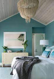 Now that the sun has shyly started smiling, relaxing ocean views have started popping in my head as if someone from a… Studio80 Interior Design Beach Style Bedroom Beach Bedroom Decor Home Decor Bedroom
