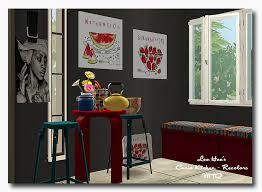 Sims 2 Leehee S Curio Kitchen Set Recolors Downloads Bps Community