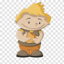 Check spelling or type a new query. Hamburger Child Cartoon Vector Drawing Yellow Hair Boy Eating Transparent Png