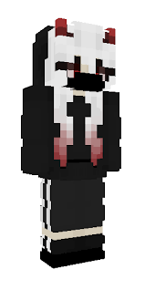 Devilsheart In 2020 Minecraft Skins Black Minecraft Girl Skins Minecraft Skins Red