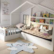 chambre lit cabane tapis lavable machin lorena canals blog deco clem around the corner chambre pour chambre pour deux enfants lit enfant design chambre lit