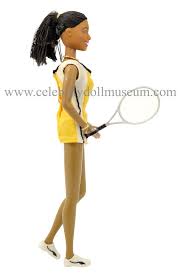 The hubbub at her house is not unlike family scenes unfolding at homes across america the 'respect' that's needed is for the exceptional talent @serenawilliams brings to the game. Serena Williams Celebrity Doll Museum