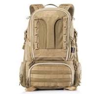 Large Multifunctional Hiking Molle Backpack - Khaki