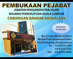 באתר מגוון חבילות ודילים לbandar baru bangi, טיסה מלון במחירים חסרי תקדים. Jabatan Pengangkutan Jalan Malaysia Dimaklumkan Bahawa Pejabat Jpj Cawangan Bandar Menjalara Kuala Lumpur Mula Beroperasi Pada 1 Ogos 2016 Isnin Di Alamat No 2 Jalan Medan Putra 4 Medan Putra
