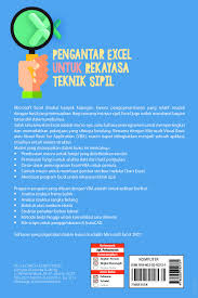 Rabu, 10 april 2019 hidrologi & bangunan air. Jual Buku Pengantar Excel Untuk Rekayasa Teknik Sipil Oleh Ir Gunthar Pangaribuan Gramedia Digital Indonesia