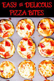 Easy Mini Pizza Bites Kay S Clean Eats Kids Easy Mini Pizza Bites Recipe Mini Pizza Bites Pizza Bites Recipes