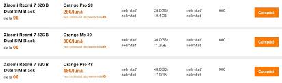 5euros.com / retour à l'accueil. Xiaomi Redmi 7 Gratuit La Orange Cu Abonament De 28 Euro
