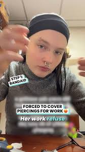 Her work thinks her face is too unprofessional 😡