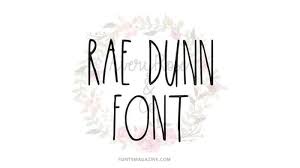 Looking to download stylish fonts for free? Rae Dunn Font Free Download The Fonts Magazine