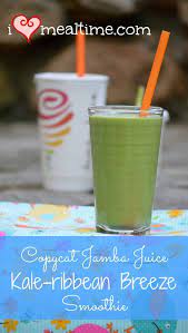 Copycat Jamba Juice Kale Ribbean Breeze Smoothie I Heart Mealtime Recipe Jamba Juice Recipes Jamba Juice Jamba Juice Smoothies