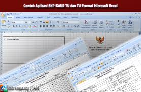 Info Sekolah Kita Rexxar Xls Otomatis Aplikasi Skp Kaur Tu Dan Tata Usaha Sekolah Menggunakan Microsoft Excel Terbar Microsoft Excel Pendidikan Microsoft