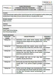 It sounds daunting, but it's really just a checklist. 18 Paket Sop Garmen Konveksi