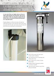 Doulton Doulton W9330059 Undersink Filter System Instructions Assembly Manualzz