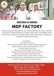 Tes subjek sat adalah ujian masuk perguruan tinggi pada mata pelajaran tertentu. Tes Pt Mayora 2019 Operator Produksi Ilmusosial Id