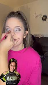 Evil Cheerleader Makeup