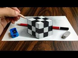 Hope you enjoyed the vid. 3d Trick Art Draw A Round Hole In Line Paper With Graphite Pencil Youtube 3d Drawings 3d Pencil Drawings 3d Art Drawing