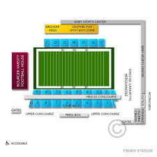 Fisher Stadium 2019 Seating Chart