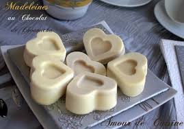 Madeleine Au Chocolat Blanc Madeleine Chocolat Recette Gateau Desserts Pour Enfant