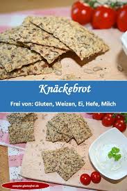 Glutenfreies Knackebrot Viele Aromatische Saaten Verleihen Dem Knusperbrot Eine Schmackhafte Note Glutenfrei Knackebrot Selber Machen Glutenfreies Brot Backen