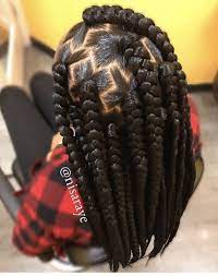 Pineapple Box Braids Braids Big Box Braids Braided Hairstyles Braids For Kids