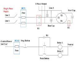 Circuit diagram of automatic street light control: The Control Circuit Wiring Diagram Download Scientific Diagram