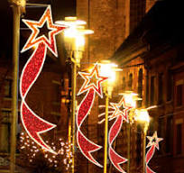 2D Motif Lights - Elegant Outdoor Christmas Decorations