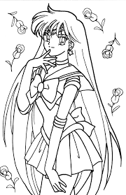 Hi there everyone , our todays latest coloringimage which your kids canhave some fun with is sailor mercury and sailor mars in sailor moon coloring page, posted on sailor mooncategory.this particullar coloring image meassure is around 600 pixel x 883 pixel with approximate file size for around 112.38 kilobytes. Sailor Mars Coloring Book Xeelha