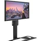 Mount-It! Computer Cart Mobile Desk Workstation with Monitor Mount for  Screen up to 32", Rolling Computer Desk PC Cart, Keyboard & Mouse Tray,  Rolling ...