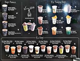 Kopi Lain Hati Gejayan Menu Updated Menu For Kopi Lain Hati Gejayan Gejayan Yogyakarta Traveloka Eats