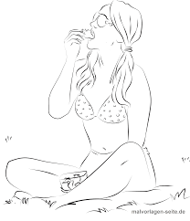 Dibujos De Top Model Para Colorear