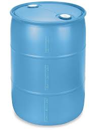 Plastic Drum 55 Gallon Closed Top Blue S 10757blu Uline In 2020 Plastic Drums 55 Gallon Plastic Drum 55 Gallon