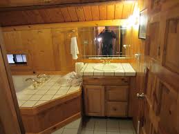 Okay, we don't even know what to call this. Rustic Log Cabin Bathroom Decor Ideas House Plans 26941