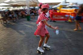 Kiwanis flip pancakes for the holly adds the zip! Roller Waitress Photos Free Royalty Free Stock Photos From Dreamstime