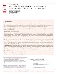 See more of university of liverpool on facebook. Pdf Postural Alterations In Patients With Subacromial Impingement Syndrome