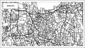 We build each detailed map individually with regard to the characteristics of the map area and the chosen graphic style. Jakarta Map Stock Illustrations 3 067 Jakarta Map Stock Illustrations Vectors Clipart Dreamstime