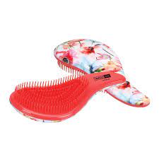 Tangle teezer detangling hair brush (was $13, now 31% off). Amazon Com Cala Tangle Free Coral Floral Hair Brush Flower Pink Blue Beauty