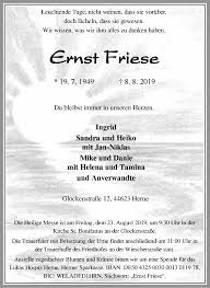 Wanne eickel traueranzeigen für wanne eickel es wurden 14 traueranzeigen gefunden. Traueranzeigen Von Ernst Friese Trauer Lokalkompass De