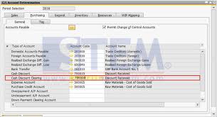 Easier G L Account Determination Setup Sap Business One Indonesia Tips Stem Sap Gold Partner