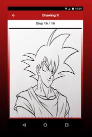 When drawing goku's head, first draw the shape of the head, a sphere that is slightly flattened on top and pointed on the bottom. How To Draw Goku Black For Android Apk Download