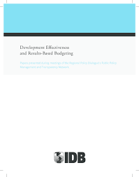 Pdf Development Effectiveness And Results Based Budgeting