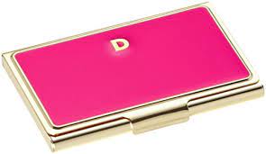 Check out our kate spade card selection for the very best in unique or custom, handmade pieces from our shops. Kate Spade New York Initial Business Card Holders D Pink Buy Online In United Arab Emirates At Desertcart Ae Productid 13409640