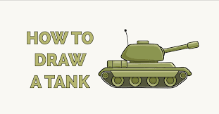 How To Draw A Tank - Really Easy Drawing Tutorial