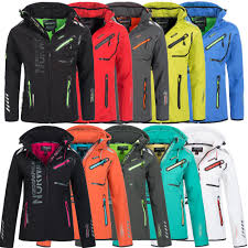 Sie hält dich warm und du. Geographical Norway Jacke Softshelljacke Herren Damen Regenjacke Softshell Royre Ebay