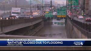 Get free shipping on qualified maax bathtubs or buy online pick up in store today in the bath department. Flooding Closes Bathtub Area Of I 376 In Downtown Pittsburgh