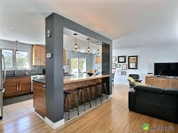 Cuisine Ouverte Sur Salon Avec Bar La Bar Kitchen Room Design Kitchen Room Home