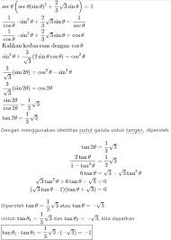 Coba gratis jagoan matematika sma kelas 10 11 dan 12. Soal Pilihan Ganda Trigonometri Beserta Jawabannya Literatur