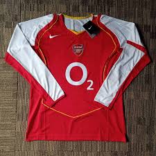 آخر أخبار أرسنال من goal.com، تتضمن آخر أخبار الانتقالات، إشاعات السوق، النتائج، الأهداف ومقابلات اللاعبين. 2004 05 Arsenal Home Long Sleeve Shirt Long Sleeve Shirts Classic Football Shirts Sleeves