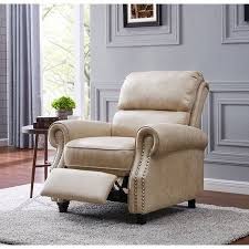 Homesvale Cari Push Back Recliner Chair In Multiple Colors Walmart Com Walmart Com In 2020 Recliner Chair Recliner Chair