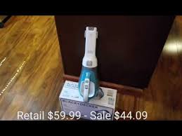 Black And Decker 16v Lithium Hand Vacuum Troubleshooting Review Of The Black And Decker Chv1410l 16v Cordless Lithium Hand Vac Youtube