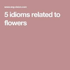 We did not find results for: 5 Idioms Related To Flowers Idioms English Idioms Flowers